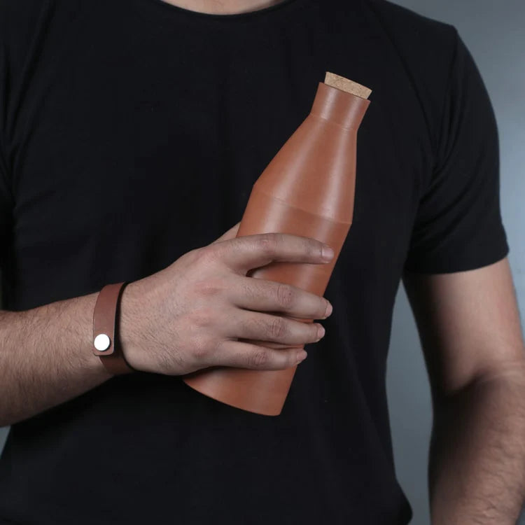 1 Liter Clay Water Bottle